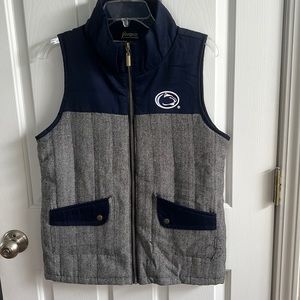 Quilted Penn State vest